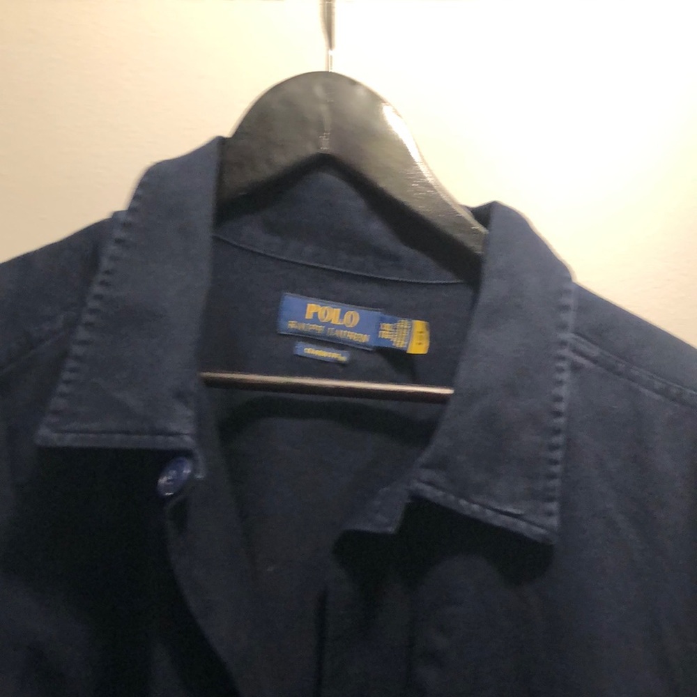 Polo by Ralph Lauren navy blue jeans coat